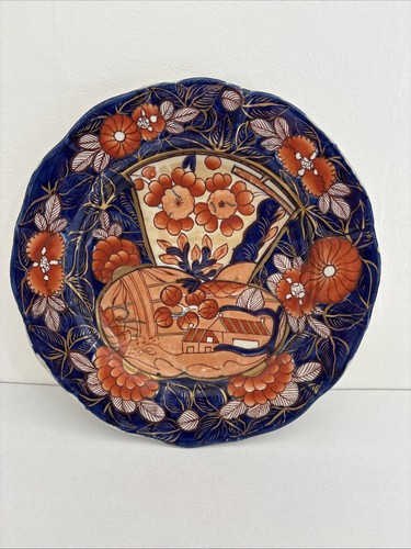 Antique mason fan basket - fan,