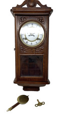 Antique Wooden Wall Clock