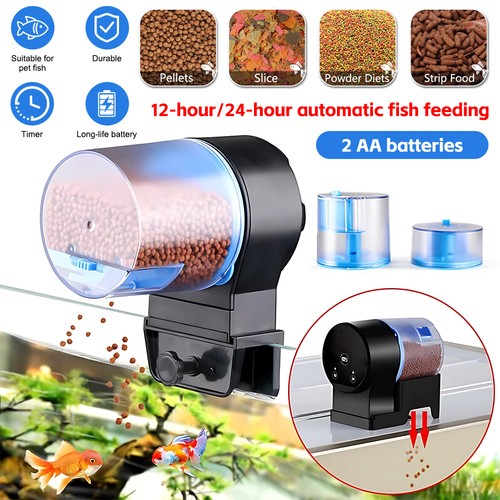 Automatic fish food feeder - fish,