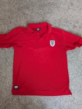Vintage ENGLAND Football Polo
