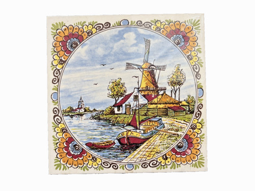 Vintage delft hand painted - vintage,