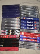 Sony, TDK, Maxwell, Scotch and