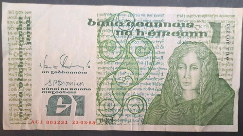 1988 ireland punt - ireland,