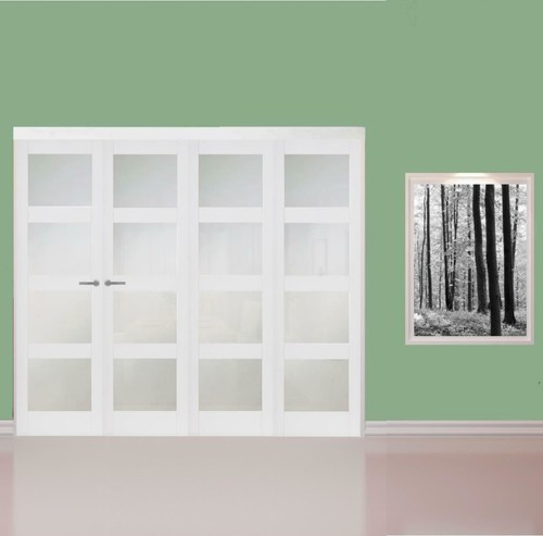 Internal bifold doors - , white