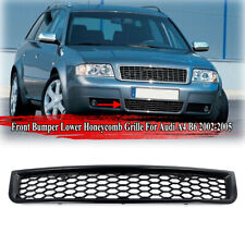 Fits For Audi A4 B6 2002-2005 Car Front Bumper Lower Grill Grille Gloss Black