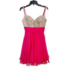 LA FEMME Beaded Rhinestone