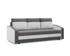 ORION A Sofa Bed with Storage Pull-Out Guest Bed Compact Modern Upholstered