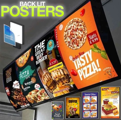 Backlit film poster - backlit, printing