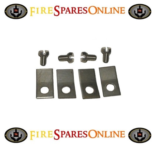 Stove glass clips x - 4,