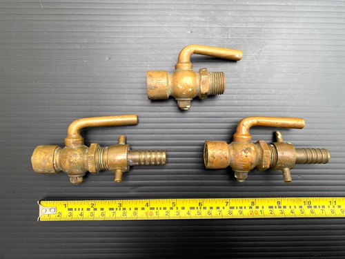 Vintage antique brass - 3x,