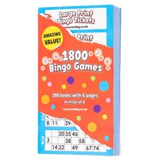 50 Bingo Books 6 Game Page