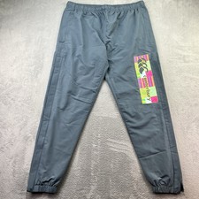 Canterbury Uglies Tracksuit Bottoms Grey Women’s Size UK 14 Zips Multicoloured