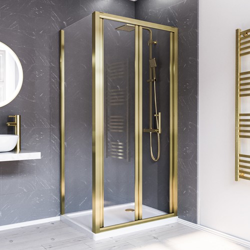 Nes home brushed brass 1000mm - brass,