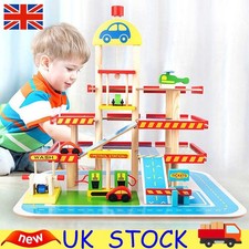 Wooden 3 Storey Garage Pretend