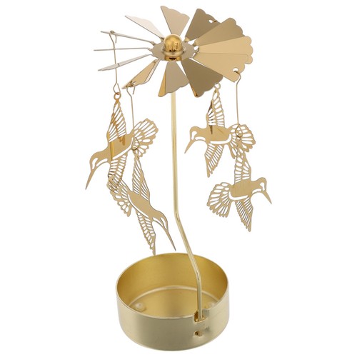 Rotary iron candle stand - rotary,