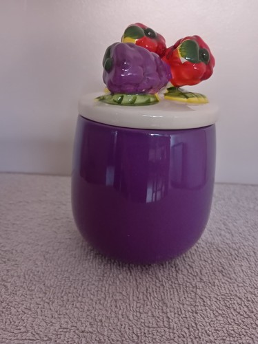 Vintage ceramic jam - vintage,