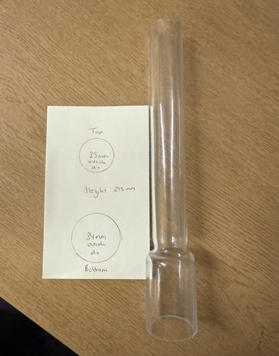 Vintage glass chimney - vintage,