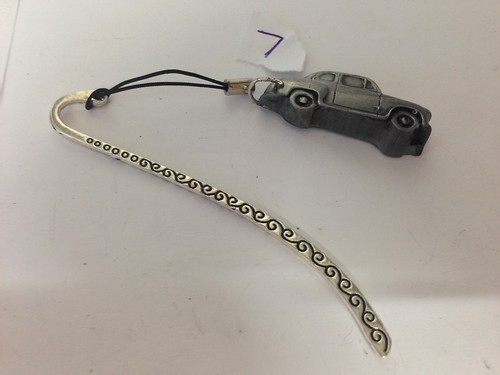 Pattern bookmark with cord