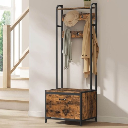 Industrial coat rack vintage - rack,