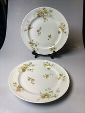 2 Haviland Limoges France Leaf