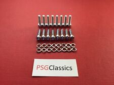 Honda VF700C Super Magna 87 Carburettor Float Bowls Screws Bolts Stainless Carb