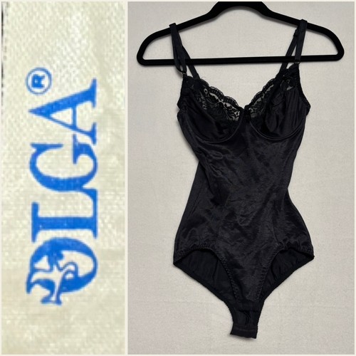 Vintage olga 42007 black lace - 42007,