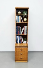 REMPLOY TEAK BOOKCASE SLIM