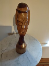 Two Toned Hand Carved Wooden