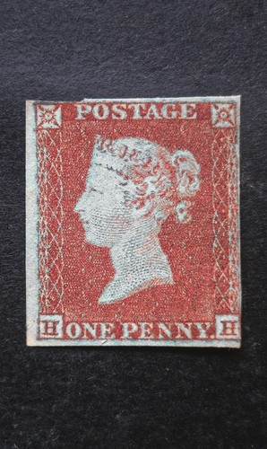 Queen victoria penny red - victoria,