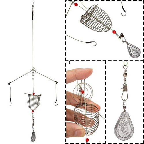 Complete carp fishing feeder - complete,