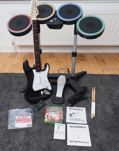 100 complete rockband xbox - 100%,
