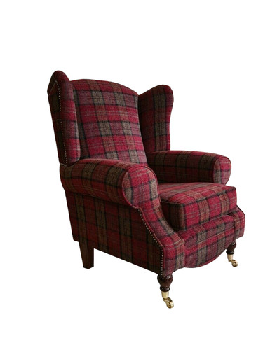 Accent wing back queen anne - wing,