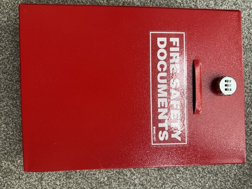 Fire safety document premises - fire,