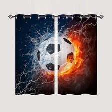 ANHOPE Football Curtains
