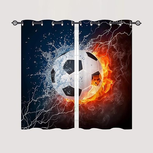 Anhope football curtains - football,