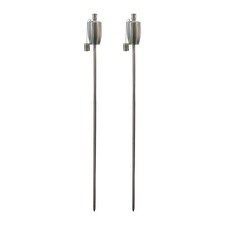 2x Metal Barrel Garden Fire