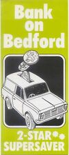 Bedford HA 110 & 130 Van 1974