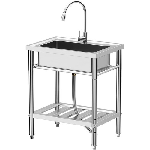 Stainless steel utility sink - stainless,