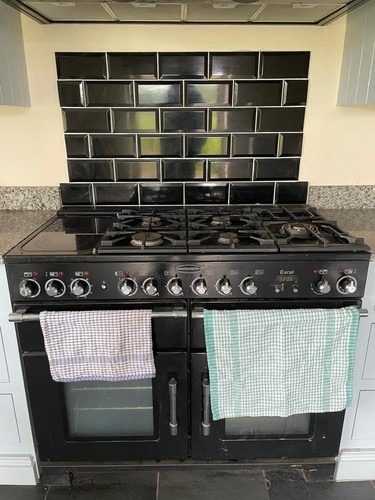 Rangemaster black 110 - 110, dual