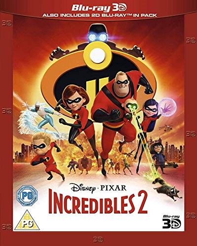 Incredibles blu ray - 2, [3d