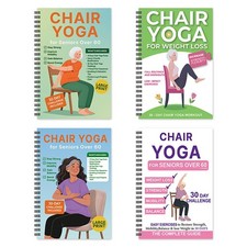 Chair Yoga for Seniors 60+: 40+ Exercises for Strength, Balance & Wellness