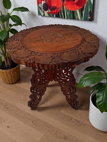 Antique oriental table - oriental,