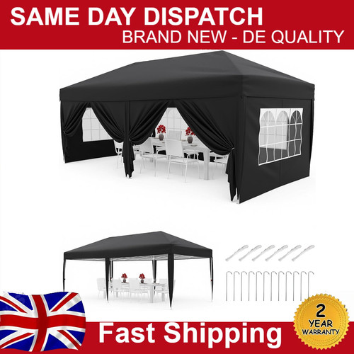 3x6m pop gazebo - 3x6m, heavy