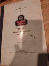 Instruction Manual For Marconi