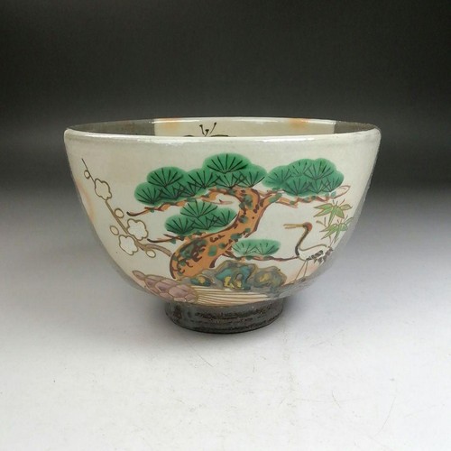 Tea bowl crane tortoise - tea,