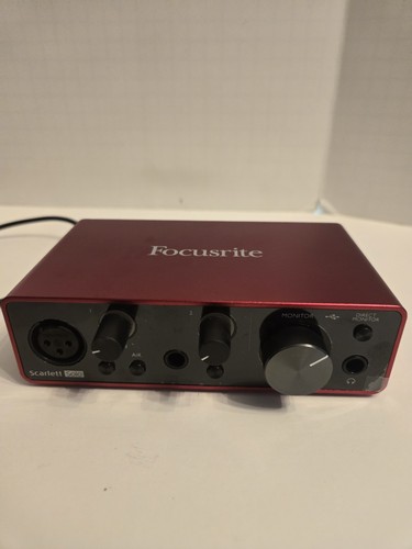 Focusrite scarlett solo 3rd - scarlett,