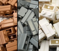 70 x LEGO 1 x 2 Masonry Profile Bricks - 98283 - NEW - Choose your Colour