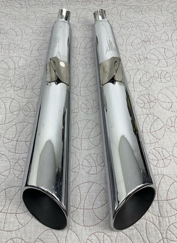 Genuine triumph chrome exhaust - genuine,