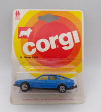 CORGI JUNIORS 8 ROVER 3.500 BLUE MINT BOXED 1981