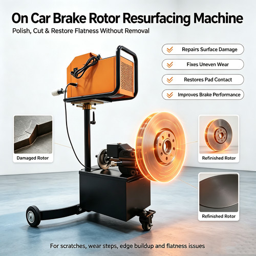 Car brake lathe machine - car,